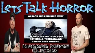 Every Horror Movie Cliche we can think of!!  Let's Talk Horror Ep # 9