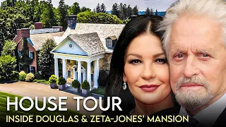 Michael Douglas & Catherine Zeta-Jones | House Tour | $4 Million New York Mansion & More