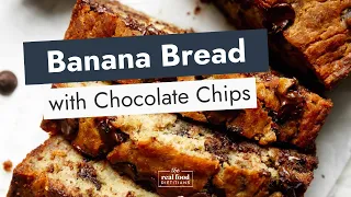 Banana Bread Recipe with Chocolate Chips