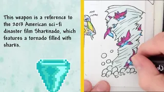 Terraria DRAWING - Sharknado