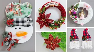 5 Economical Christmas Decoration idea with simple material |DIY Affordable Christmas craft idea🎄222