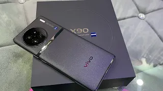 Vivo X90 Black Unboxing, First Look & Review 🔥| Vivo X90 Price,Spec & Many More