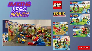 Making Lego Sonic 2023