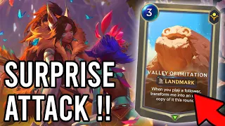 Ambush Your Opponent With Nidalee & Valley Of Imitation! | Legends of Runeterra