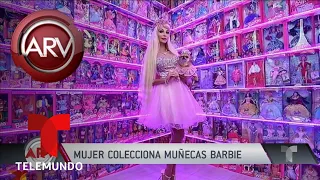 Fanática de Barbie gasta miles de dólares en muñecas | Al Rojo Vivo | Telemundo