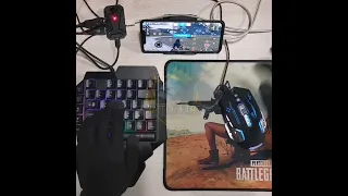 Клавиатура и мышь для телефона планшета Android набор 4в1 адаптер Battle Fire Store для PUBG Mobile