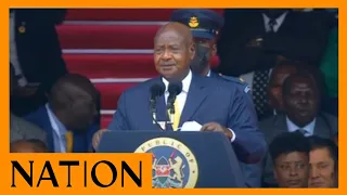 FULL SPEECH: President Yoweri Museveni’s speech during Ruto’s swearing-in ceremony