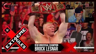 Brock Lesnar Cashes In MITB On Seth Rollins Reaction |Extreme Rules July 14th 2019|