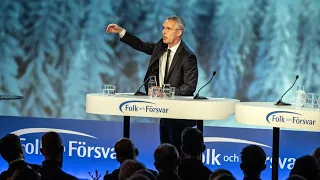 "Det är fullt krig i Europa" – Jens Stoltenberg generalsekreterare NATO