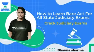 How to Learn Bare Act For All State Judiciary Exams | Crack Judiciary Exam | PCS(J) | Bhavna Sharma