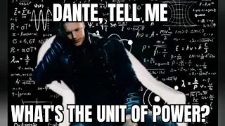 What is the unit of power? [ professor vergil]