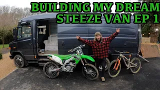 BUILDING MY DREAM STEEZE VAN EP 1!