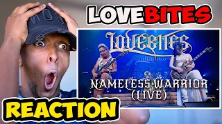 FAMI WAS THE STAR OF THE SHOW | Lovebites - Nameless Warrior (LIVE) | UK Reaction