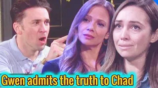 Chad confronts Gwen, the truth finally exposed- Days of our lives spoilers