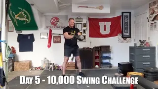 Day 5 | Every Swing of the 10,000 Swing Challenge