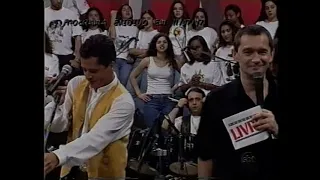 Programa Livre | Leandro & Leonardo cantam "Cerveja" no SBT em 11/07/1997