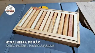 MIGALHEIRA DE PÃO | PASSO A PASSO | FEITO APENAS COM ARCO DE SERRA