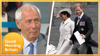 Tom Bower Slams Prince Harry & Meghan Declaring They're a 'Threat' In New Explosive Biography | GMB
