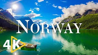 FLYING OVER NORWAY (4K UHD) - Relaxing Music Along With Beautiful Nature Videos - 4k Ultra HD Video