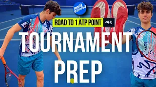 How I Prepare For A Tournament | Road To 1 ATP Point | Ep2