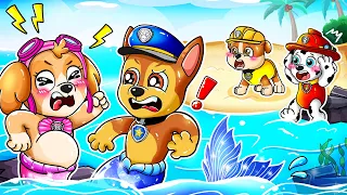 Skye MERMAID PREGNANT?! What Happened?! - Very Sad Story - Paw Patrol Ultimate Rescue - Rainbow 3