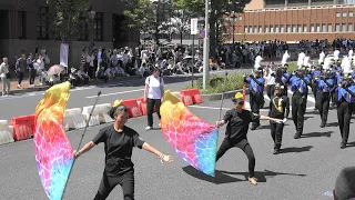 神奈川県立湘南台高等学校 吹奏楽部WSS Shonandai Senior High School　横浜開港記念みなと祭 72nd ザよこはまパレード