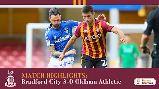 MATCH HIGHLIGHTS: Bradford City 3-0 Oldham Athletic