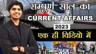 Last 12 Months Current Affairs Superfast Marathon | (January 2023 - December 2023)