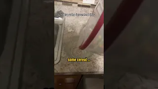 Bro just wanted some cereal...