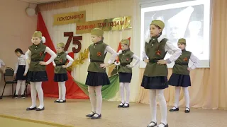 Литературно – музыкальная композиция, посвящённая 75-летию Победы в Великой Отечественной войне