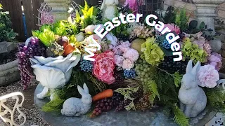 watch this amazing before and after of my Easter Garden