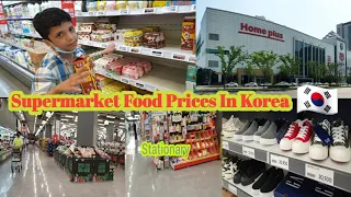 Homeplus Walking Tour | Shopping Walk| Food Prices In Incheon, Southkorea | HussamWorld