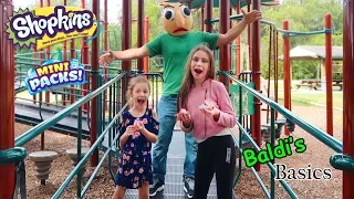 Baldi's Basics in Real Life Shopkins Mini Packs Toy Scavenger Hunt