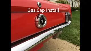 How to Install a Gas Cap on you 1964 1/2-1968 Mustang