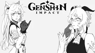 Keqing's Promise to Ganyu (Genshin Impact Comic Dub)