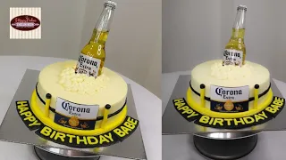 Corona Beer Cake | A Decorating Tutorial