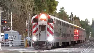 Caltrain Action at Menlo Park - January 24th, 2020