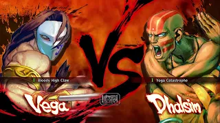 Ultra Street Fighter 4 - Vega Vs Dhalsim [Hardest]