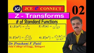 Z Transform of Standard Functions || 18mat31 || Dr Prashant Patil