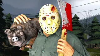 ДЖЕЙСОН МЯСНИК ЗАХОТЕЛ СВИНИНЫ! (The Friday 13th: The Game)