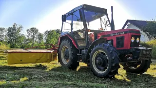 AGROVLOG #72//ZETOR 7745//SEČENÍ LOUKY