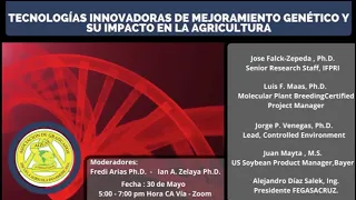 SmartWebinar. Tecnologías innovadoras de mejoramiento genético y su impacto en la agricultura