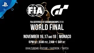 Gran Turismo - Watch the FIA GT World Finals | PS4