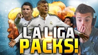 FIFA 15 CRAZY LIGA BBVA TOTS PACK OPENING 90+RATED, 2 IN A PACK!