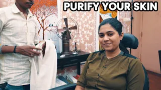 40 min of FACE MASSAGE | purify your SKIN in The Quiet Barbershop