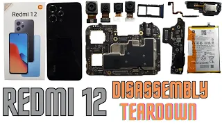 XIAOMI REDMI 12 DISASSEMBLY TEARDOWN!!!!