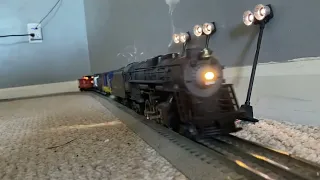 Running my Lionel train set