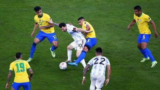 Lionel Messi vs Brasil HD | Final da Copa América (10/07/2021)