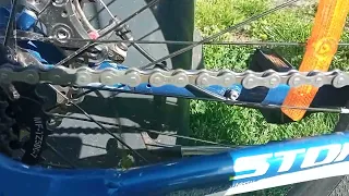 Bike chain work - Shimano tourney + kmc chain with clip