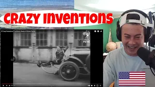 American Reacts 8 Crazy Inventions That Never Made It | British Pathé